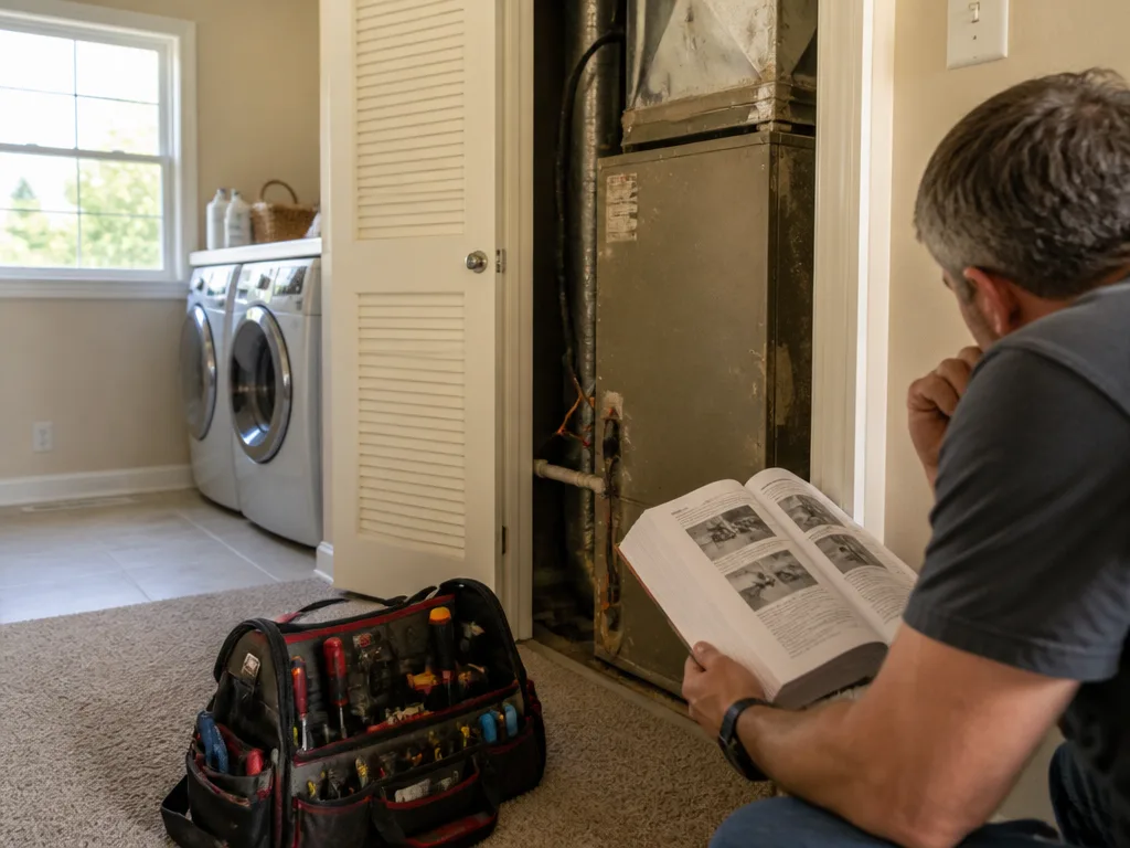 DIY vs when to call a pro for a typical HVAC issue